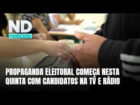 Eleições 2026: candidatos estreiam no horário eleitoral gratuito