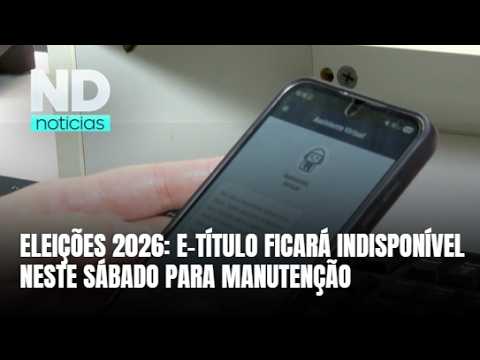 E-Título ficará fora do ar neste sábado para manutenção programada
