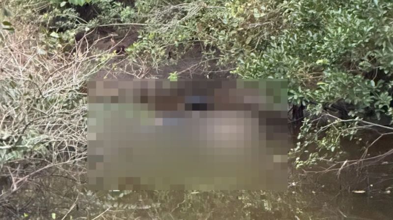 Corpo de homem é encontrado em córrego de Porto Belo