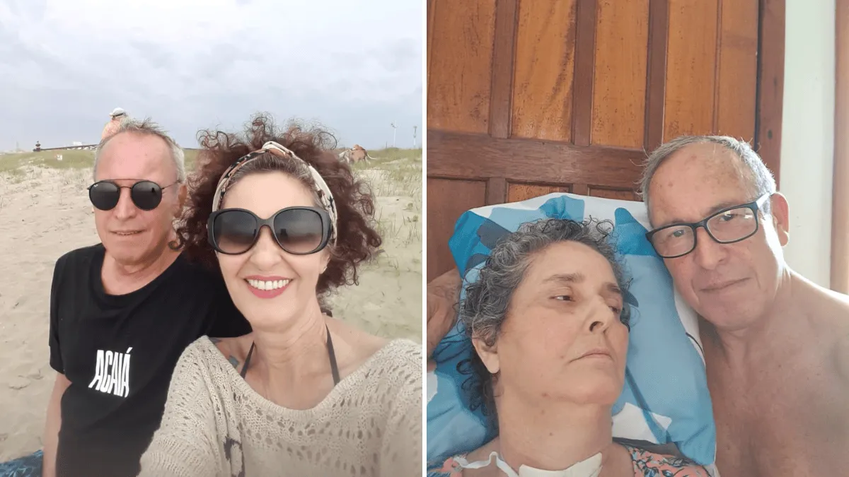 Marido de mulher com doença de Lito cultiva os hobbies que ela tinha | G1