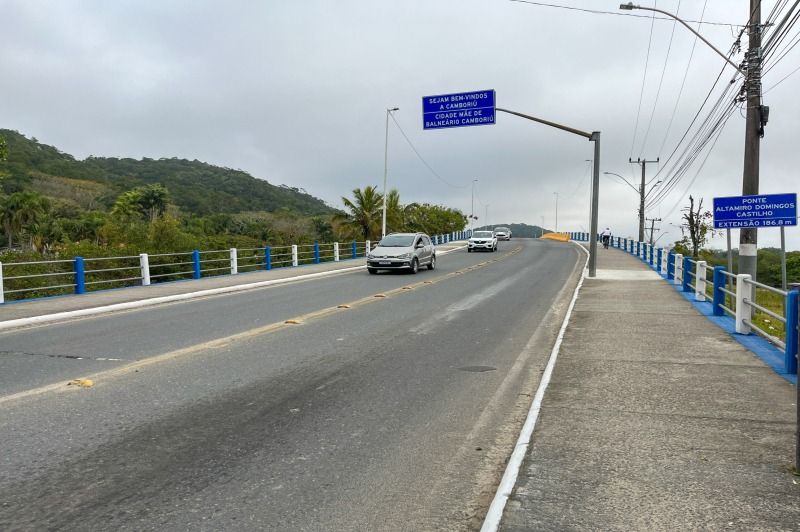 Acesso entre Camboriú e Praia Central pela ponte do Barranco será interrompido neste sábado