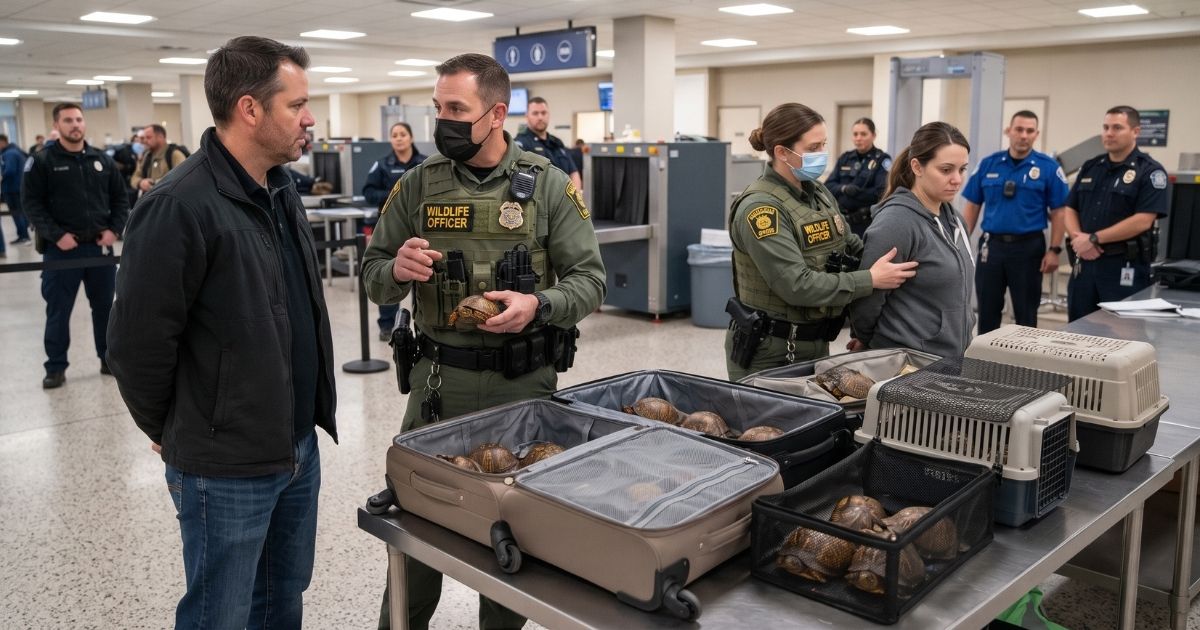 Apreendidas em aeroportos rumo ao comércio ilegal, mais de 800 tartarugas são resgatadas, mas quando chegam ao zoológico, veterinários descobrem que muitas não resistem aos maus-tratos