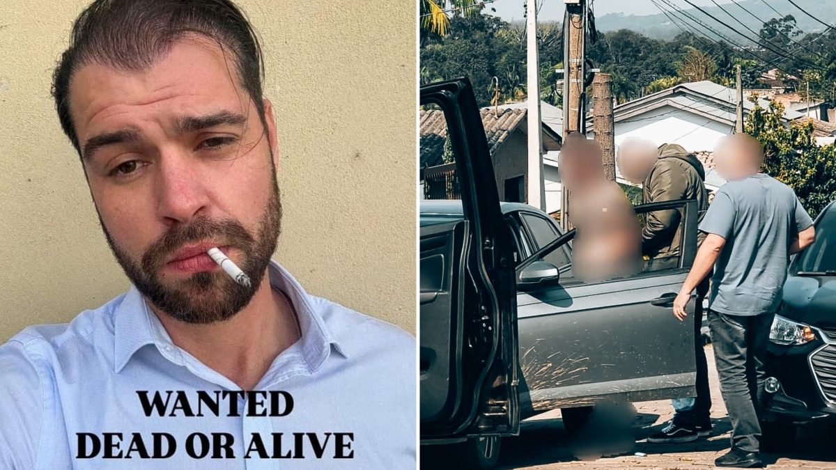 Médico catarinense debocha da polícia enquanto estava foragido por ameaças de morte contra a ex, se vitimiza na internet e é preso