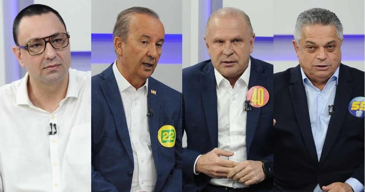 Superprodução, ataque à família Bolsonaro e emoção: como foi a 1ª propaganda eleitoral na TV aberta dos candidatos ao governo de SC