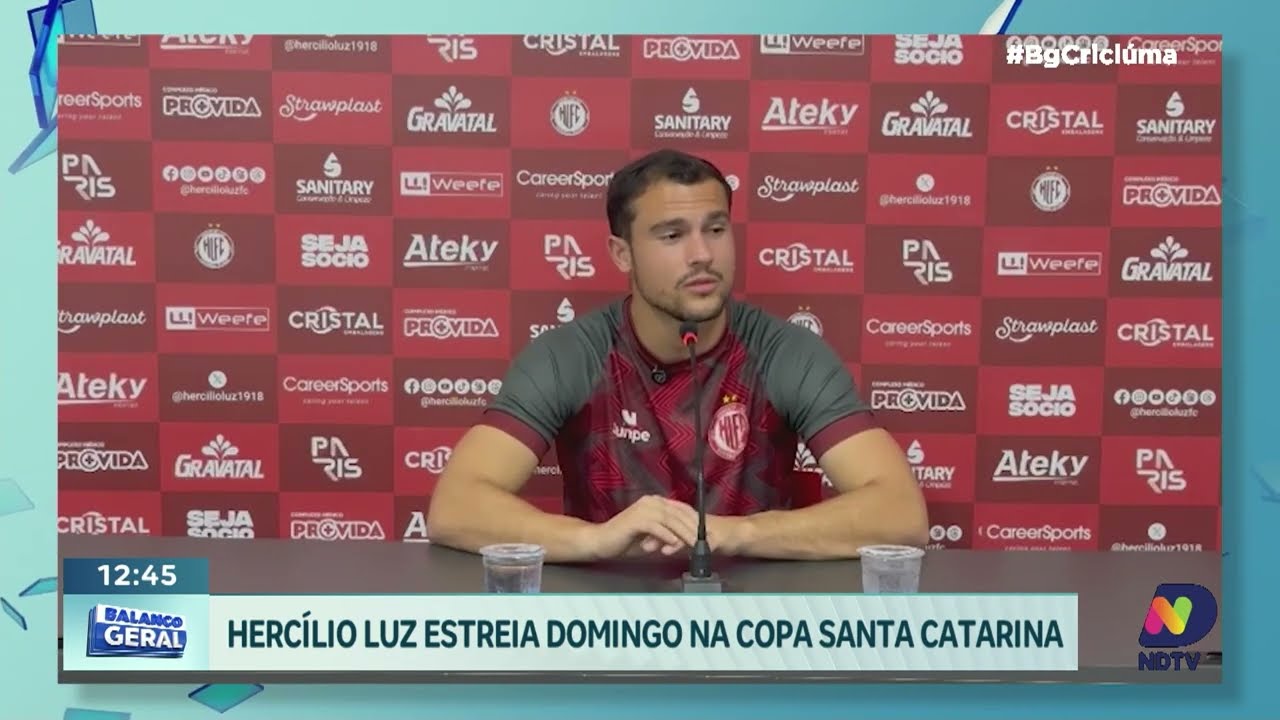 Hercílio Luz estreia em casa na Copa Santa Catarina neste domingo