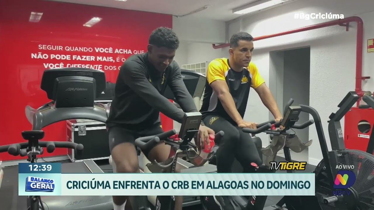 Criciúma enfrenta o CRB fora de casa pela Série B no domingo