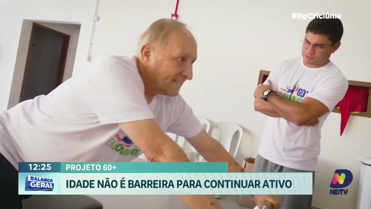 Atividade física ajuda idosos a manter saúde e qualidade de vida