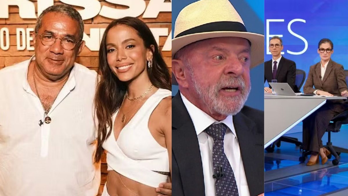 Pai de Anitta entra na polêmica e critica jornalistas Globo após entrevista de Lula: ‘Foi ridícula e covarde a inquisição montada’