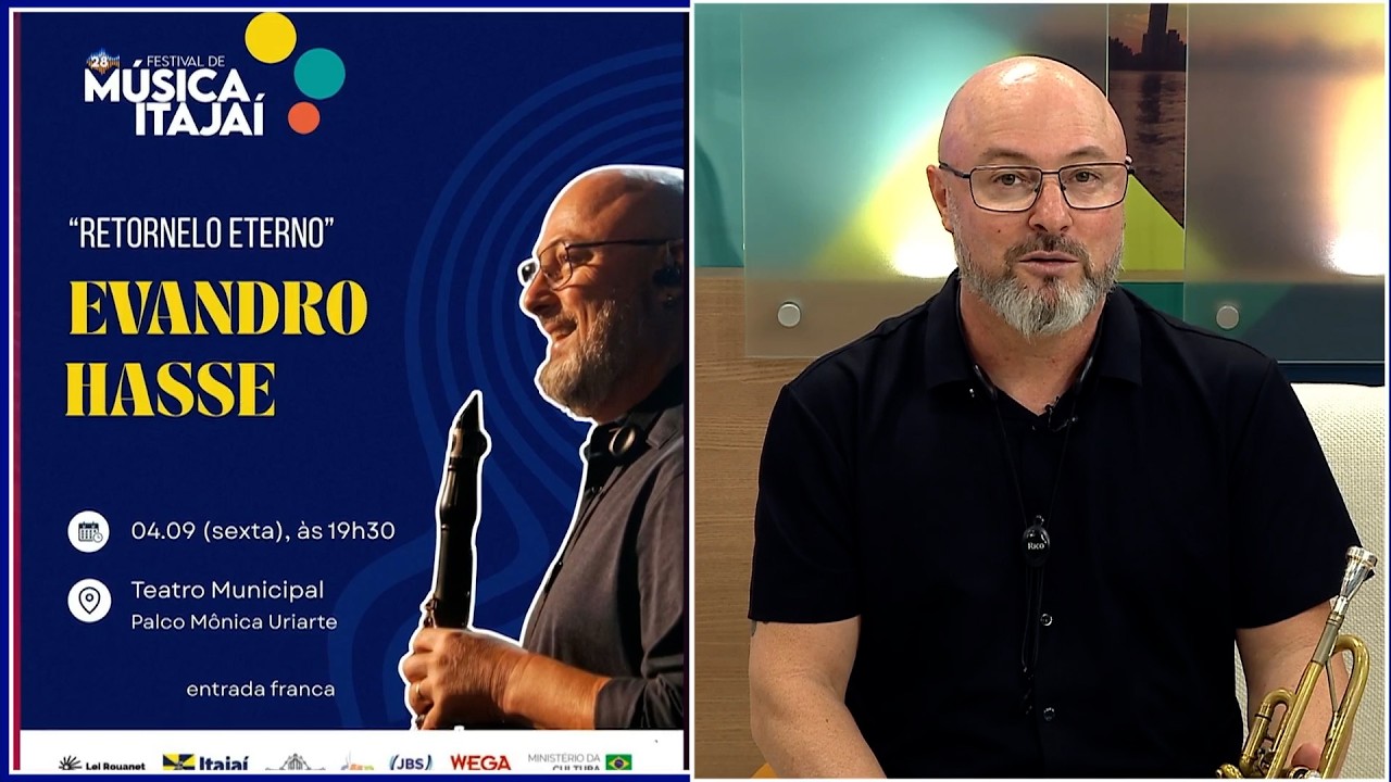 Multi-instrumentista de Itajaí lança primeiro trabalho autoral em festival