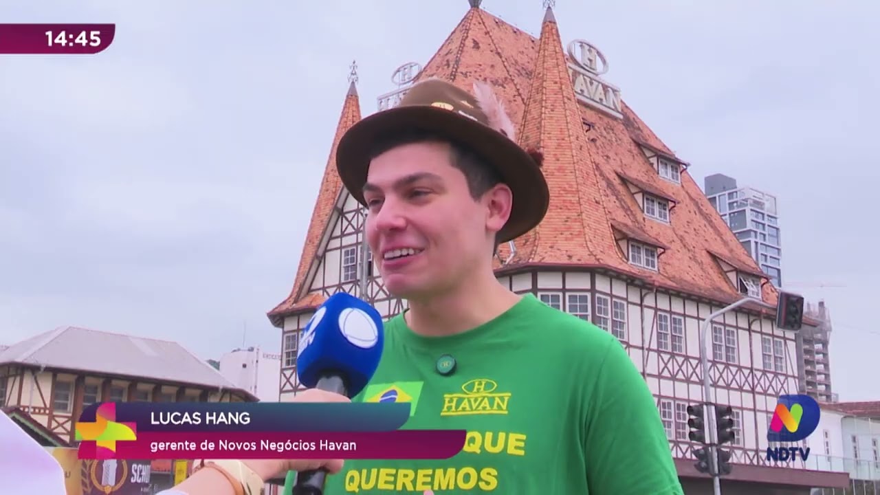 Tô na Oktober com a NDTV: Projeto valoriza cultura, festa e marcas locais