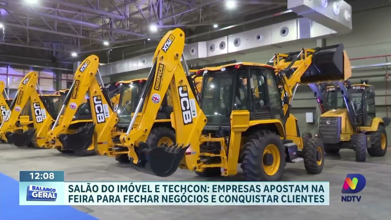 Construção civil ganha vitrine para negócios no Salão do Imóvel e Techcon