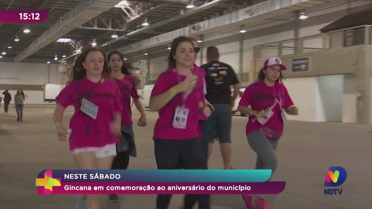 Gincana em comemoração ao aniversário do município