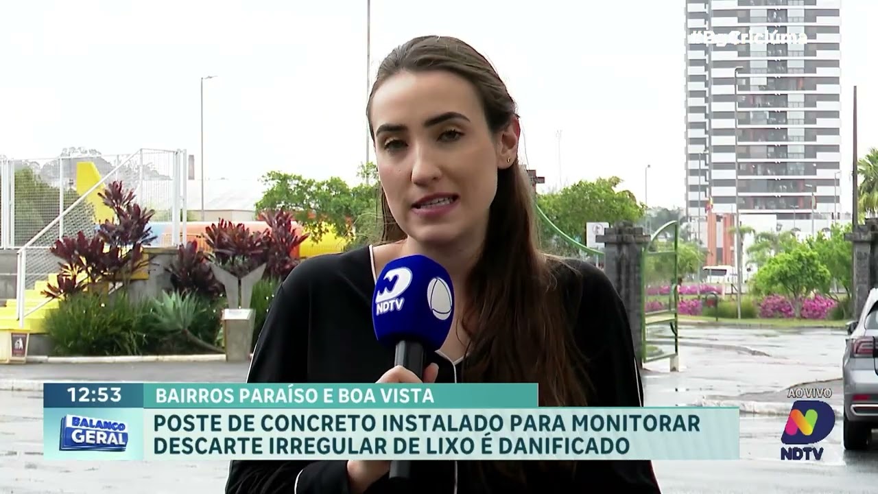 Poste de monitoramento é vandalizado no Rio Criciúma