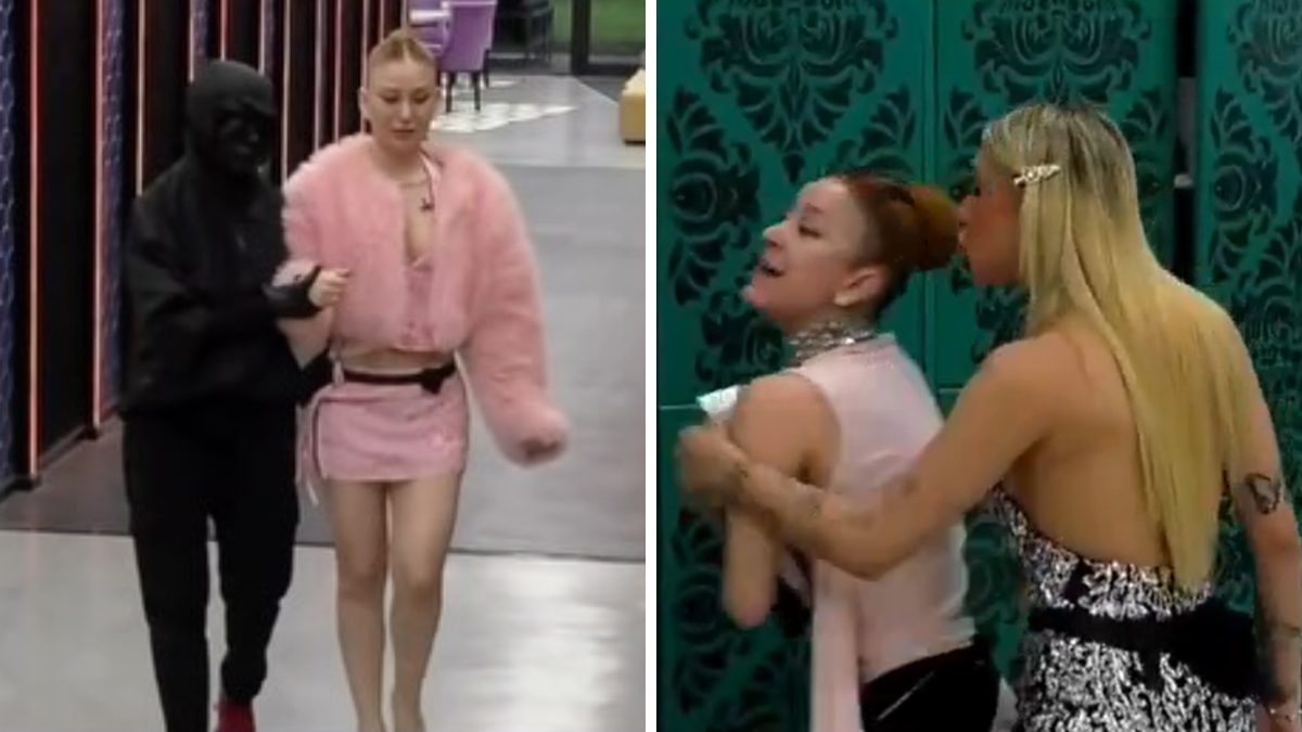 Brasileira resiste à expulsão do Big Brother argentino após briga por maquiagem e é retirada à força por seguranças: ‘Não vou sair de maneira nenhuma’