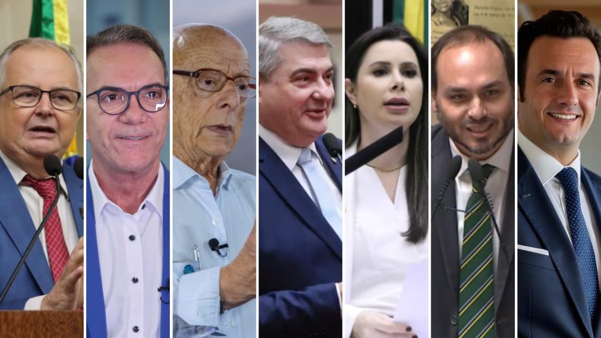 Família Bolsonaro, alianças e STF: como foi a primeira propaganda eleitoral na TV aberta ao Senado em SC