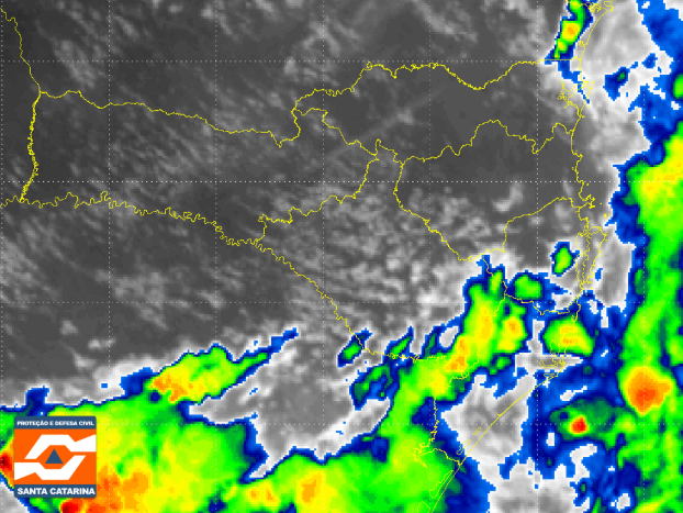 Monitoramento Meteorológico DC/SC 29/08 12:20 - Secretaria de Estado da Proteção e Defesa Civil de Santa Catarina