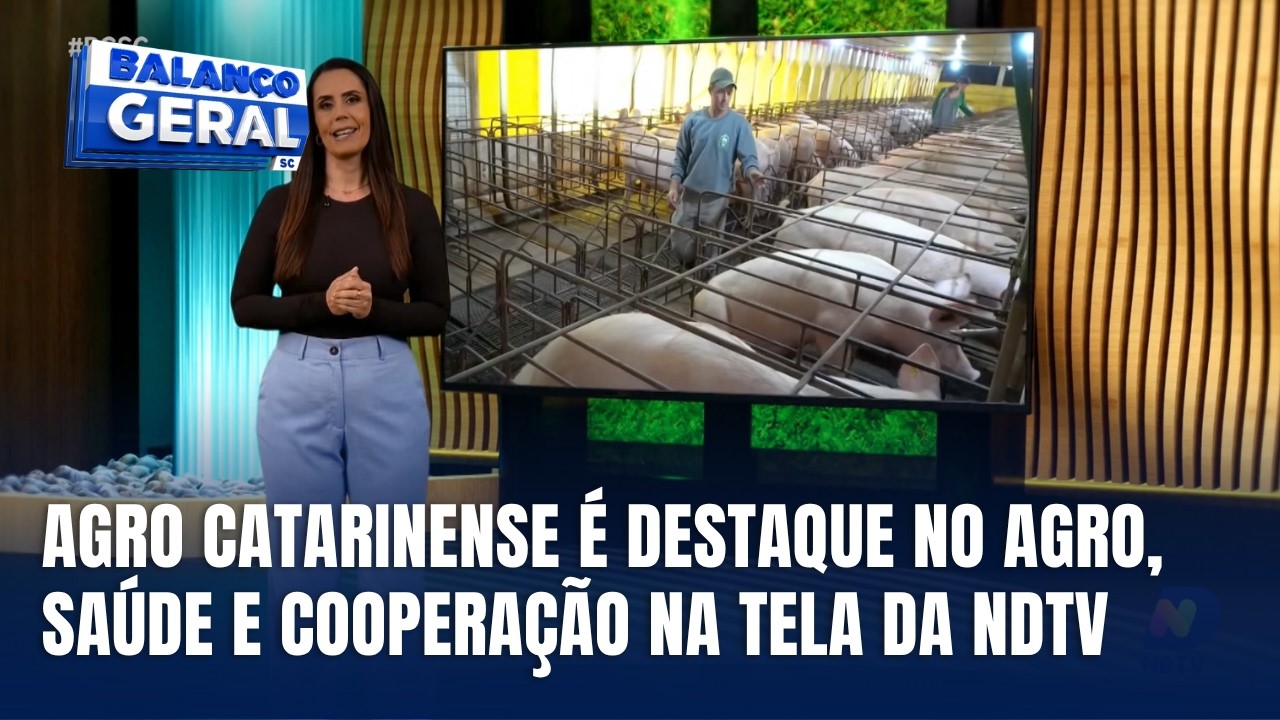 Agro, Saúde e Cooperação: confira o programa deste domingo na NDTV