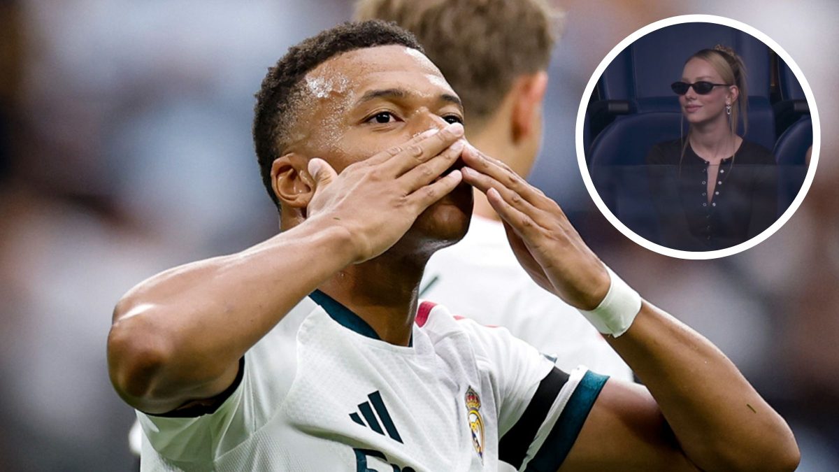 Virginia é discreta com Vini Jr. e Ester Expósito ‘rouba a cena’ em goleada do Real Madrid; assista