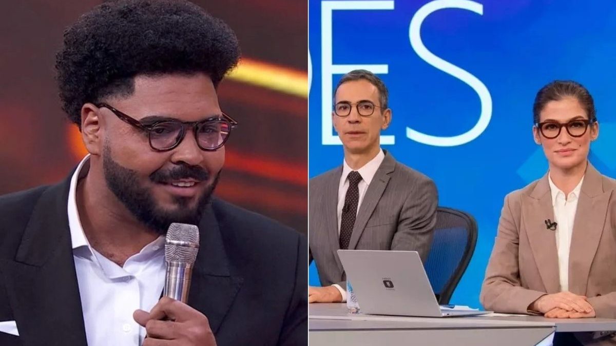 Contratado da Globo até 2027, Paulo Vieira compara entrevistas no JN e rebate postura de Tralli e Renata
