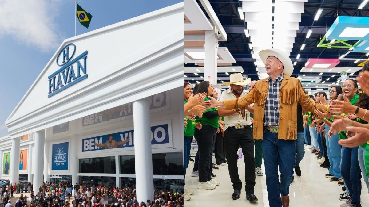 ‘Faltam apenas quatro’: Luciano Hang inaugura 196ª Havan com R$ 100 milhões em investimentos e comemora proximidade em bater a meta de 200 unidades no Brasil