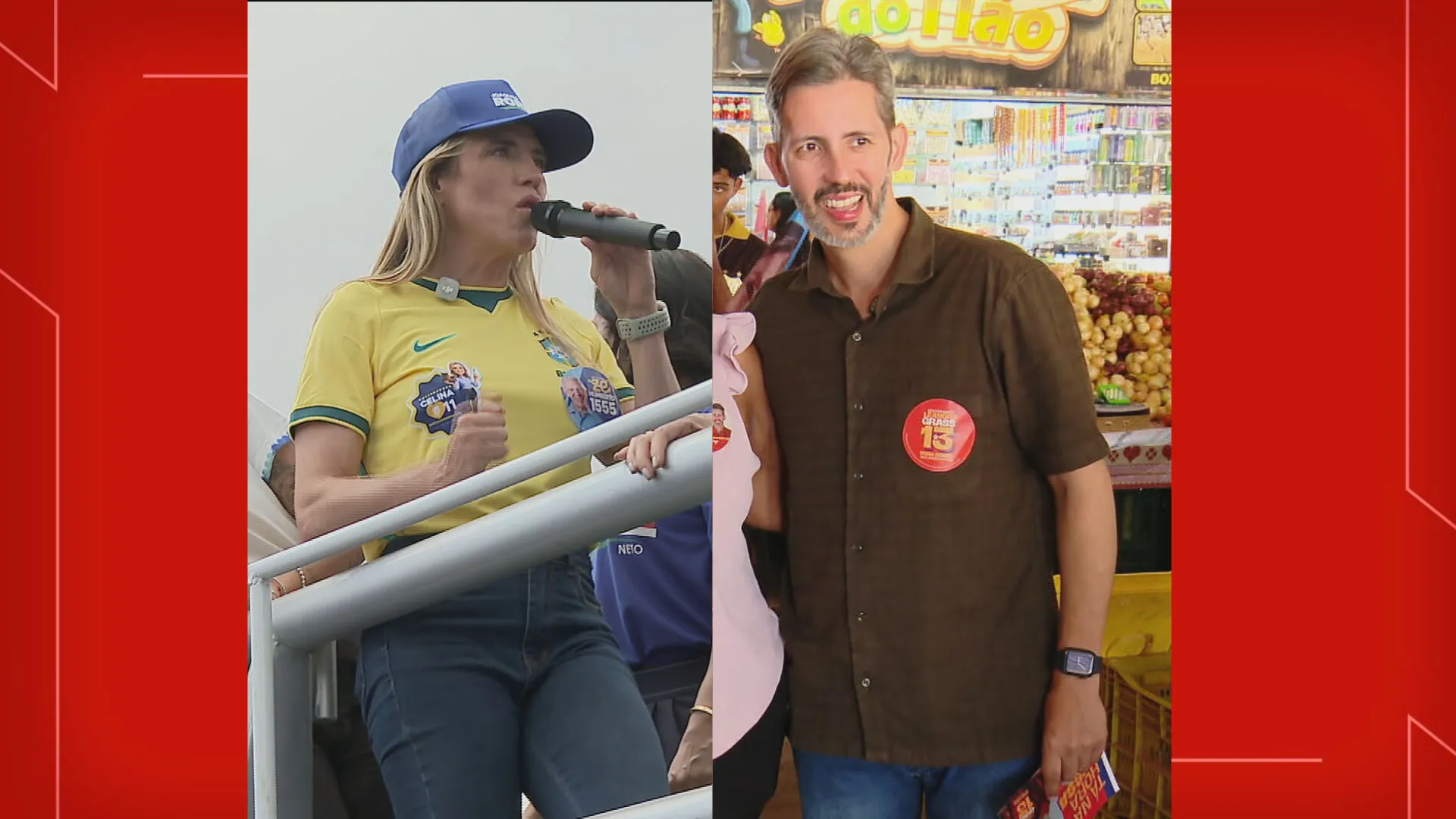 Candidatos ao GDF vão às ruas em campanha neste sábado (29)