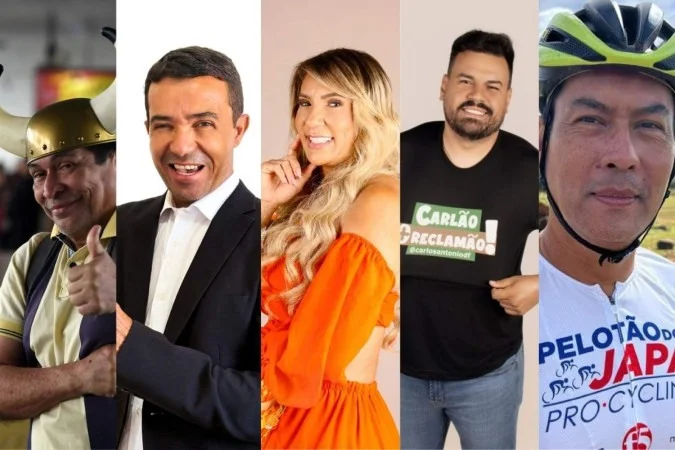 Candidatos usam a criatividade e levam bom humor às urnas