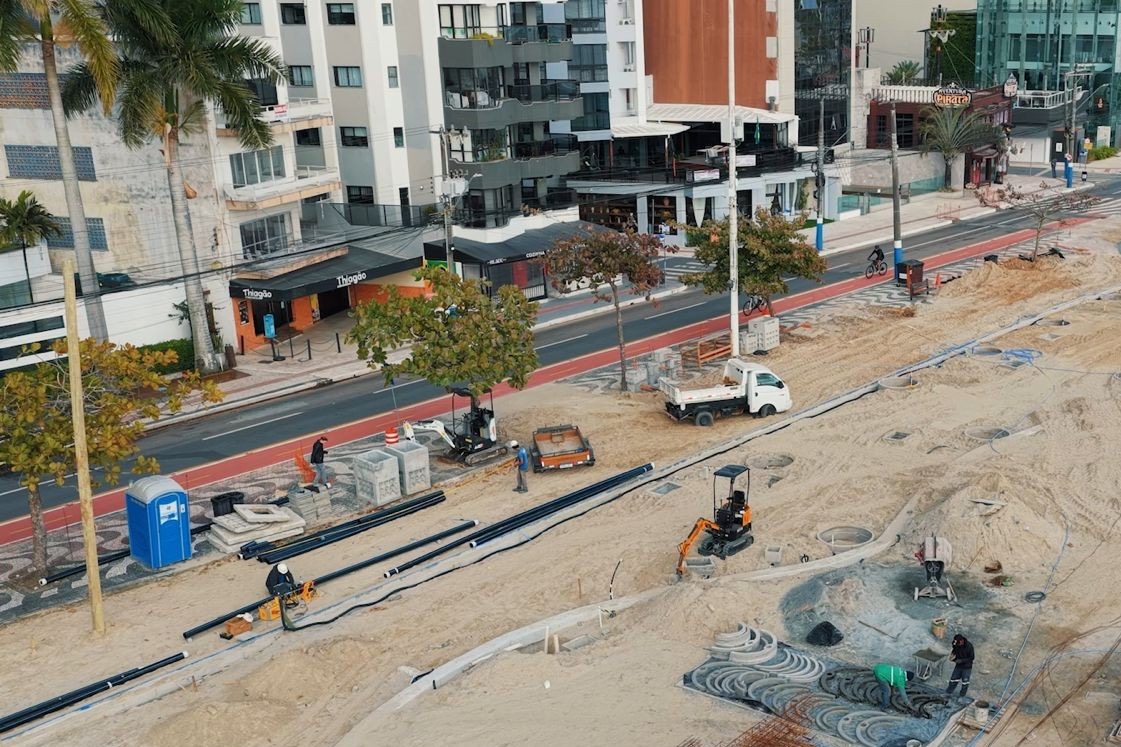 Execução de travessias de pedestres na Avenida Atlântica é adiada