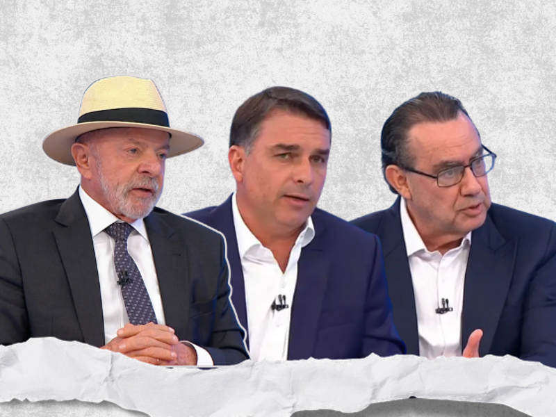 Atlas/Bloomberg: Lula abre 9,7 pontos sobre Flávio e Cury chega a 7,8%