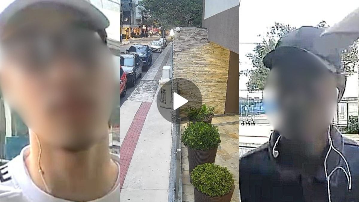Dupla invade apartamento e leva R$ 200 mil em joias e R$ 100 mil em dinheiro em prédio com vista para praia badalada de Balneário Camboriú