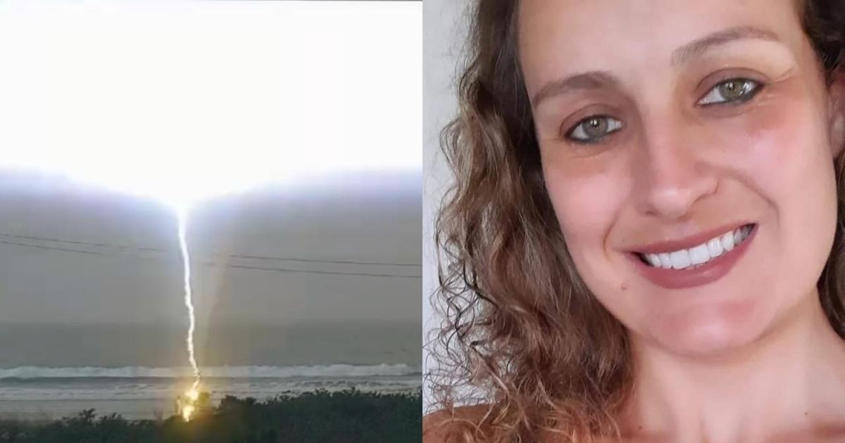 Turista de 39 anos que morreu após ser atingida por raio em praia de SC é cremada no RS