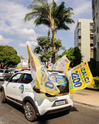 Guará abraça Izalci: mais de 400 carros tomam as ruas em grande carreata