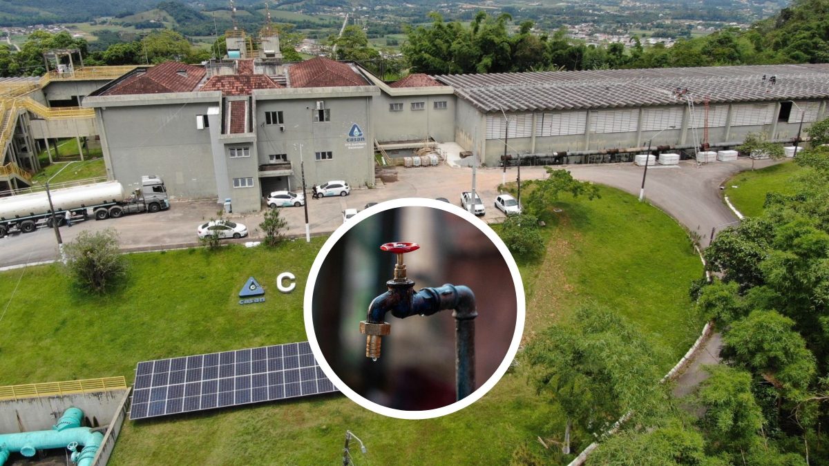 Fortes chuvas deslocam importante adutora e as quatro maiores cidades da Grande Florianópolis podem sofrer com falta de água