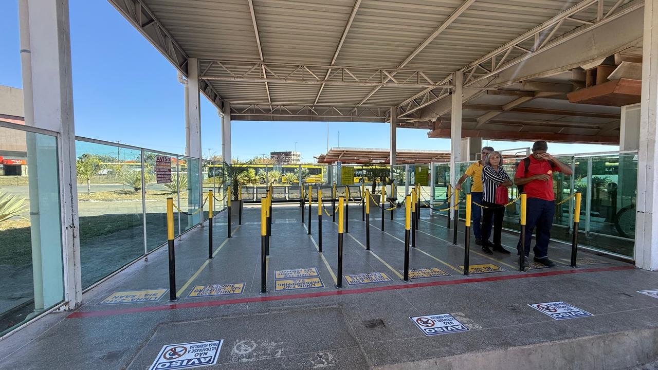 BRT do Gama e de Santa Maria passa a organizar filas de prioridades separadas por linha