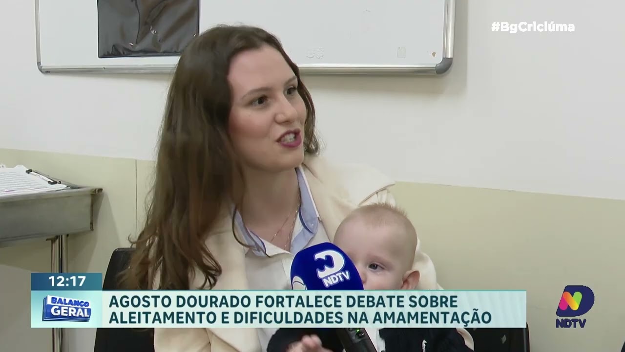 Agosto dourado destaca desafios e benefícios da amamentação