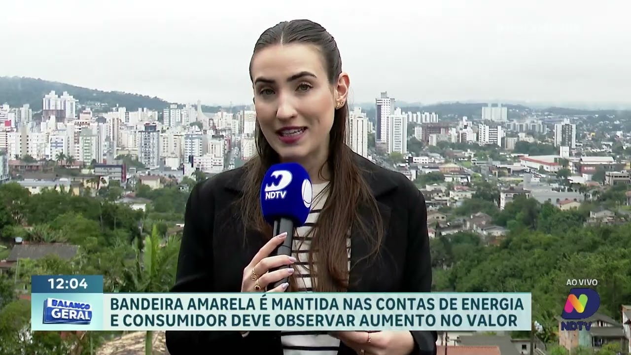Bandeira amarela é mantida e conta de luz fica mais cara
