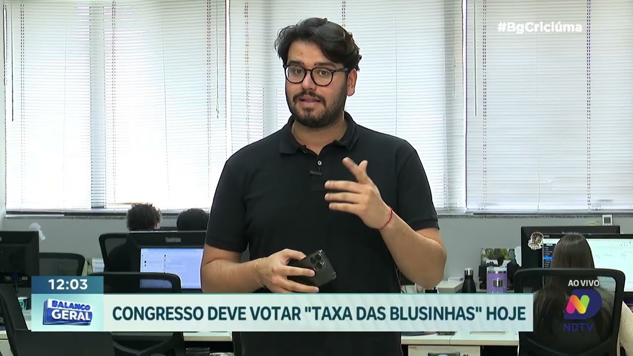 Congresso deve votar hoje a chamada taxa das blusinhas