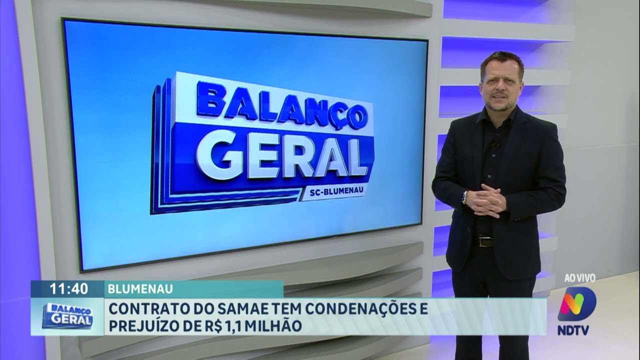 Blumenau: contrato do Samae tem condenações e prejuízo de R$ 1,1 milhão