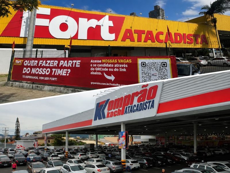 SC tem duas redes supermercadistas entre as que mais vendem no Brasil
