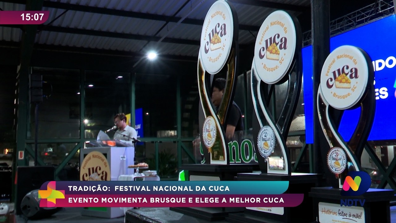 Festival Nacional da Cuca movimenta Brusque e elege a melhor receita