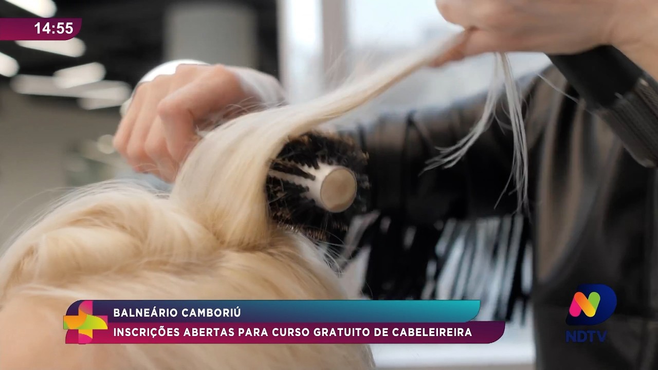 Balneário Camboriú oferece curso gratuito de cabeleireira para moradoras