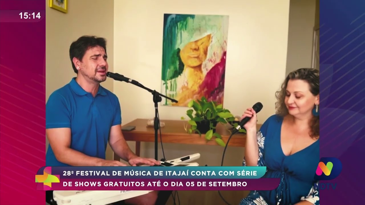 28º Festival de Música de Itajaí tem shows gratuitos até 5 de setembro