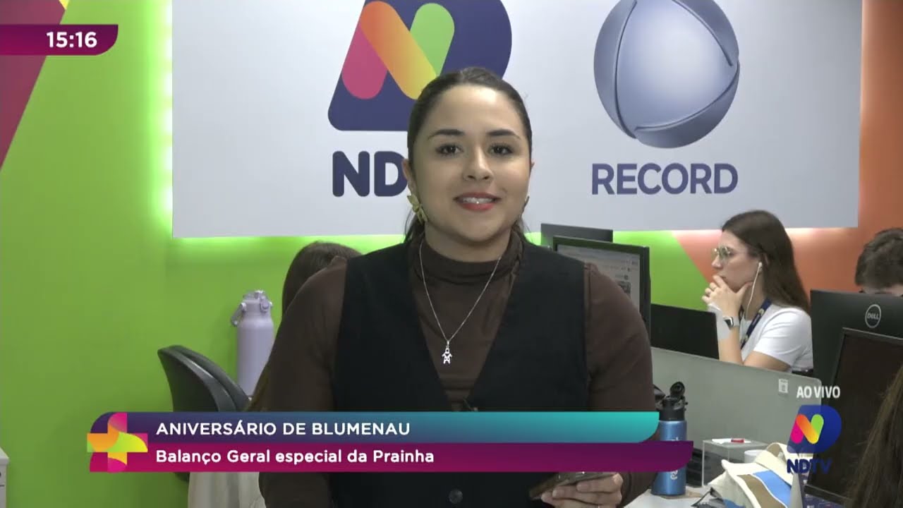 Aniversário de Blumenau: Balanço Geral especial da Prainha