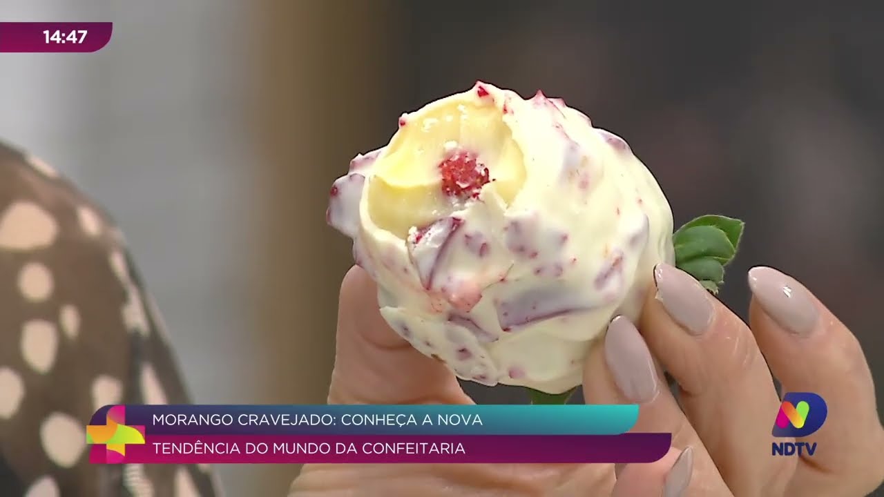 Morango cravejado: conheça a nova tendência da confeitaria