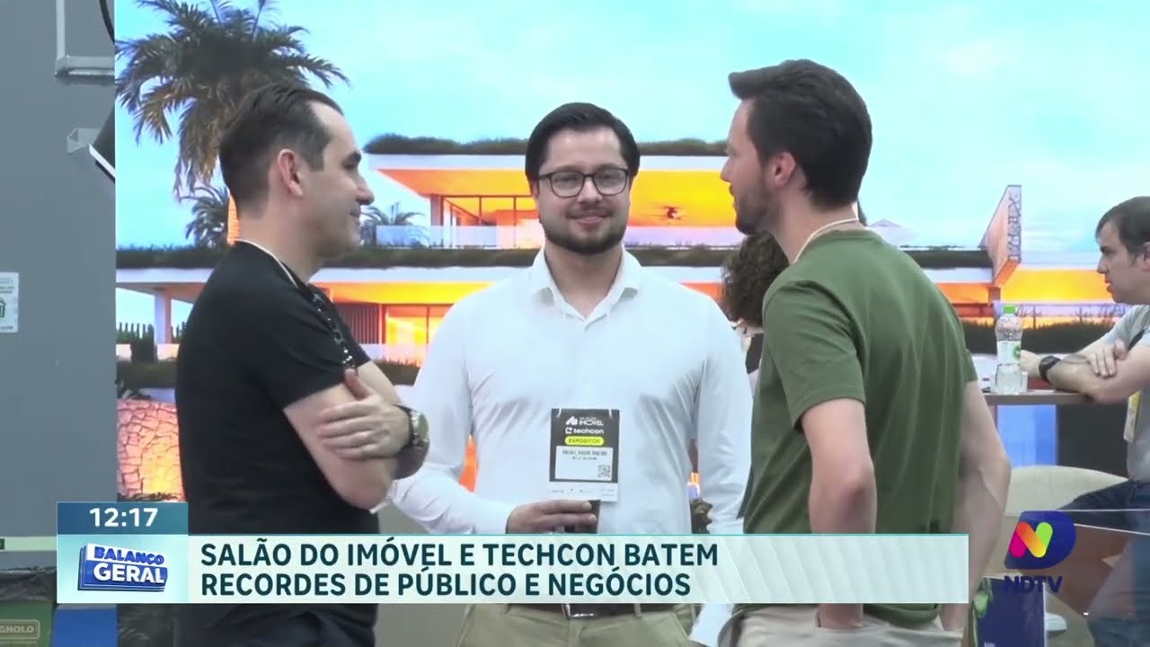 Salão do Imóvel e TechCon batem recorde de negócios em Chapecó
