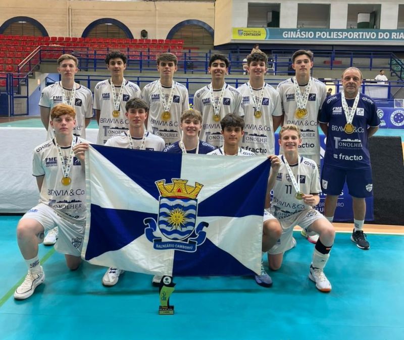 Vôlei de BC conquista um título e um vice no Brasileiro Interclubes sub-16