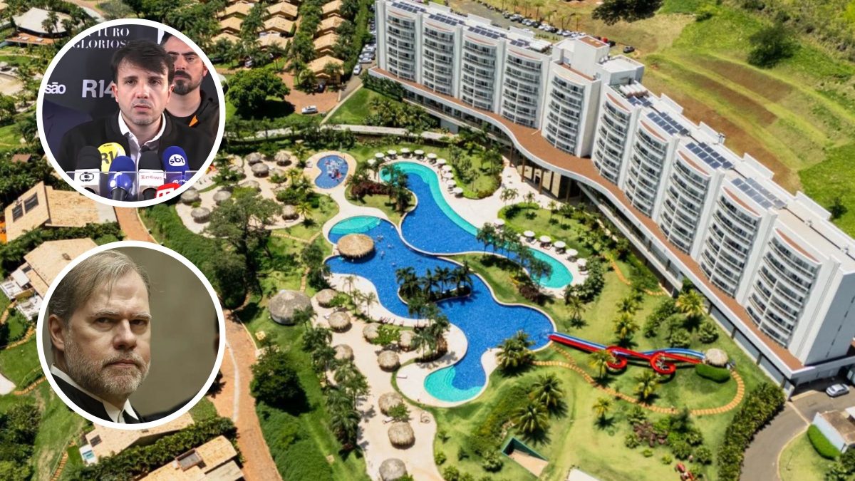 Renan Santos desenterra ligação de Toffoli com resort Tayayá em coletiva e que foi suspenso no TSE por criticar o ministro