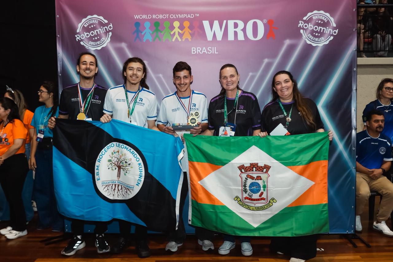 Camboriú é bicampeão na WRO BRASIL 2026 com Projeto Delta Tech |