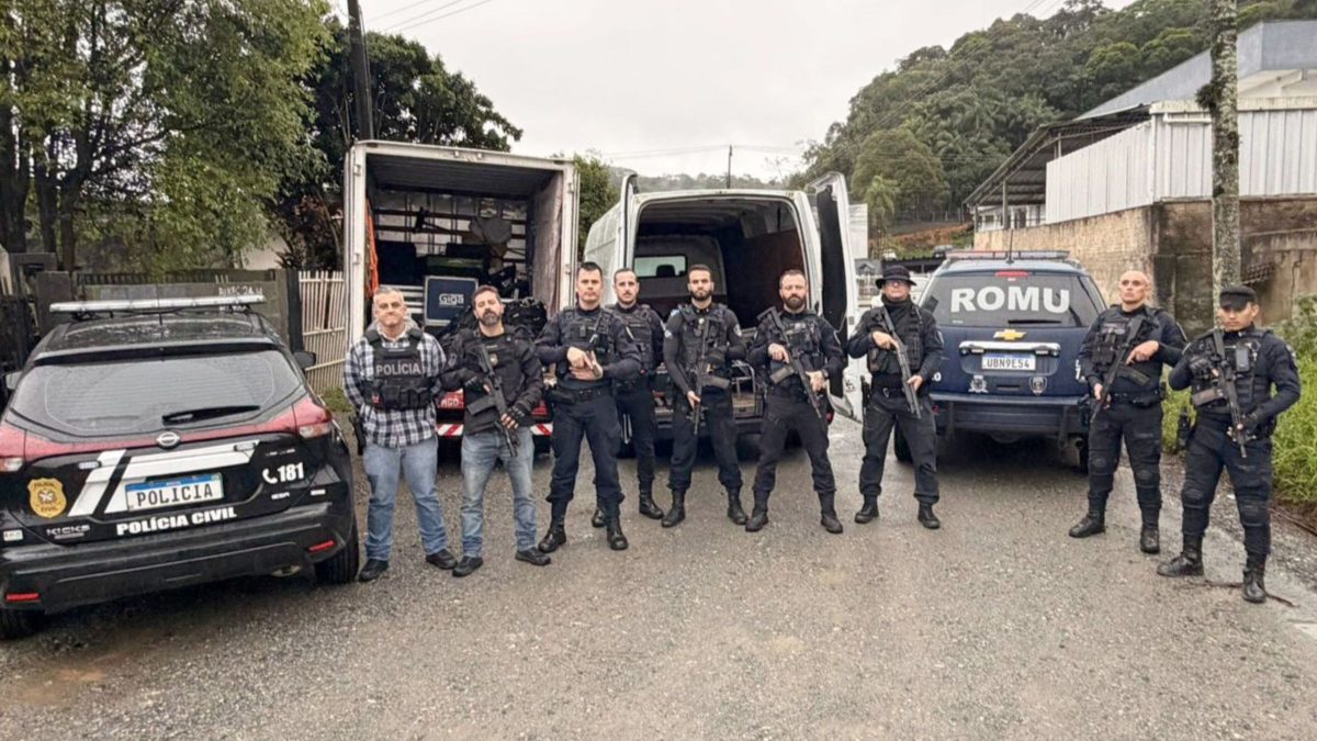 Rastreador entrega esconderijo e carga avaliada em R$ 1 milhão é recuperada em Joinville