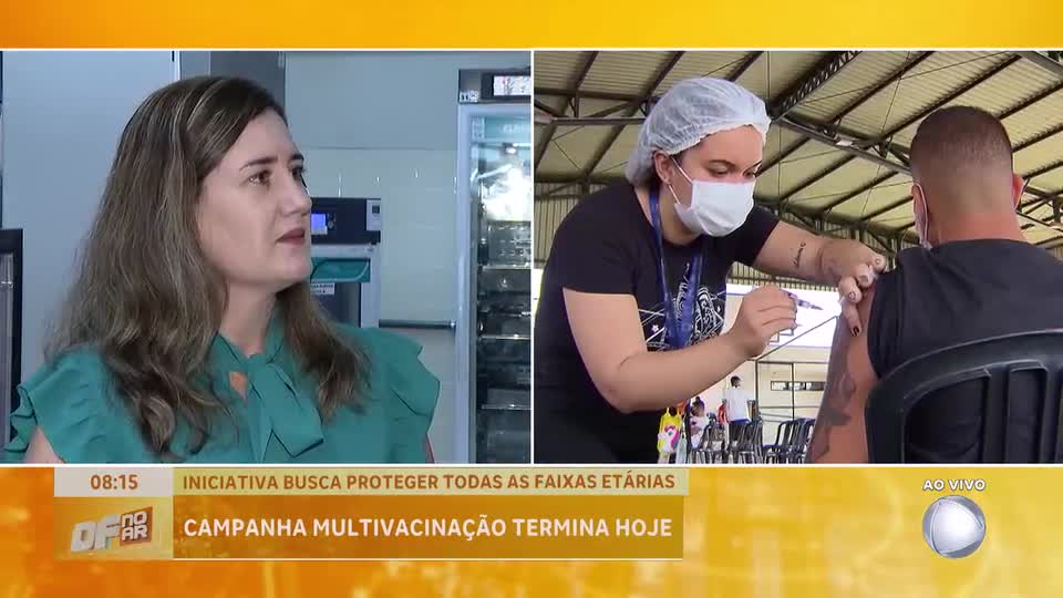 Distrito Federal encerra campanha de multivacinação nesta terça; veja onde se vacinar