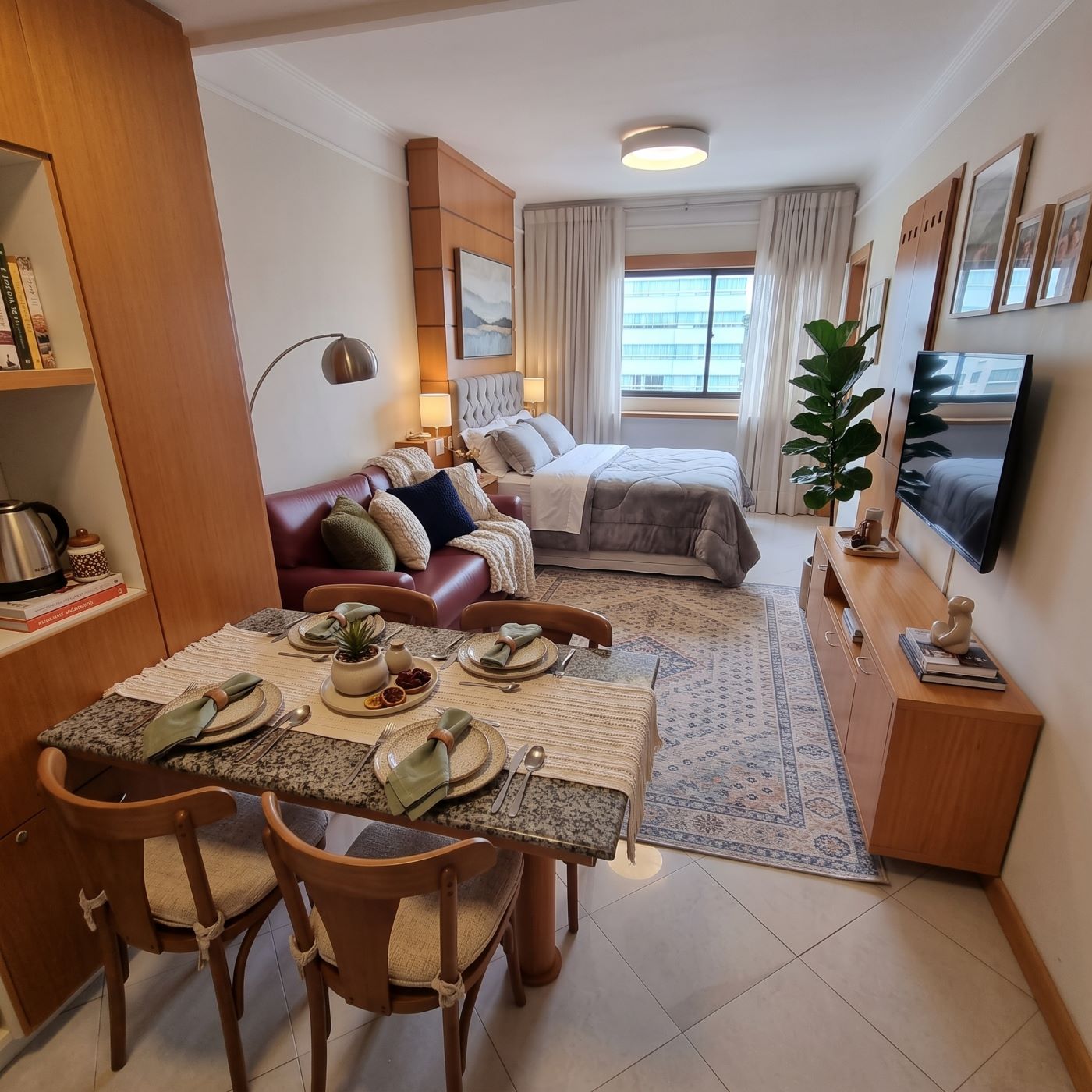 Apartamento Studio no Centro de Balneário Camboriú com preço de R$ 450 mil a R$ 550 mil
